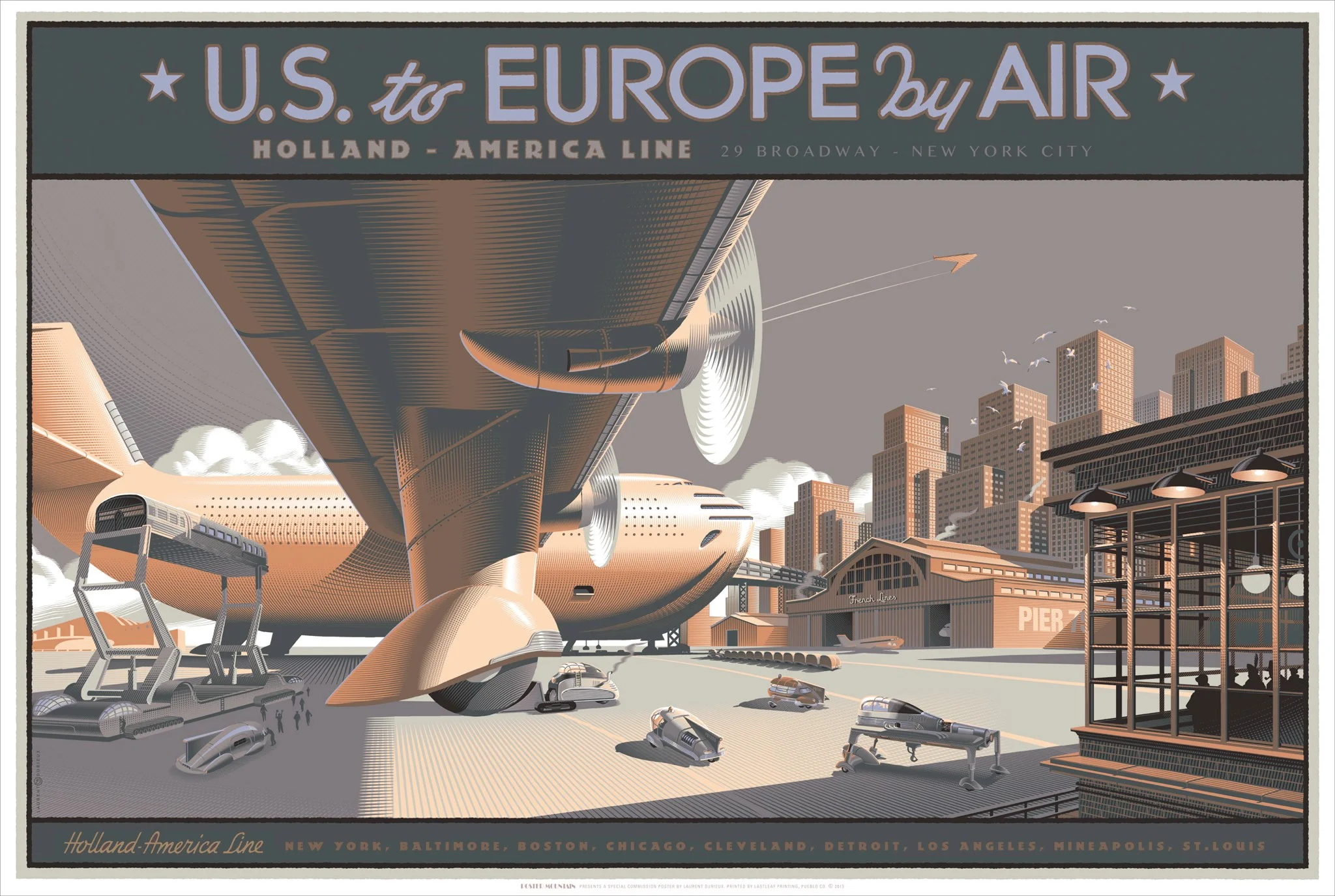US to EUROPE by AIR commissioned by PBT in 2013