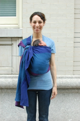 ring sling cradle carry