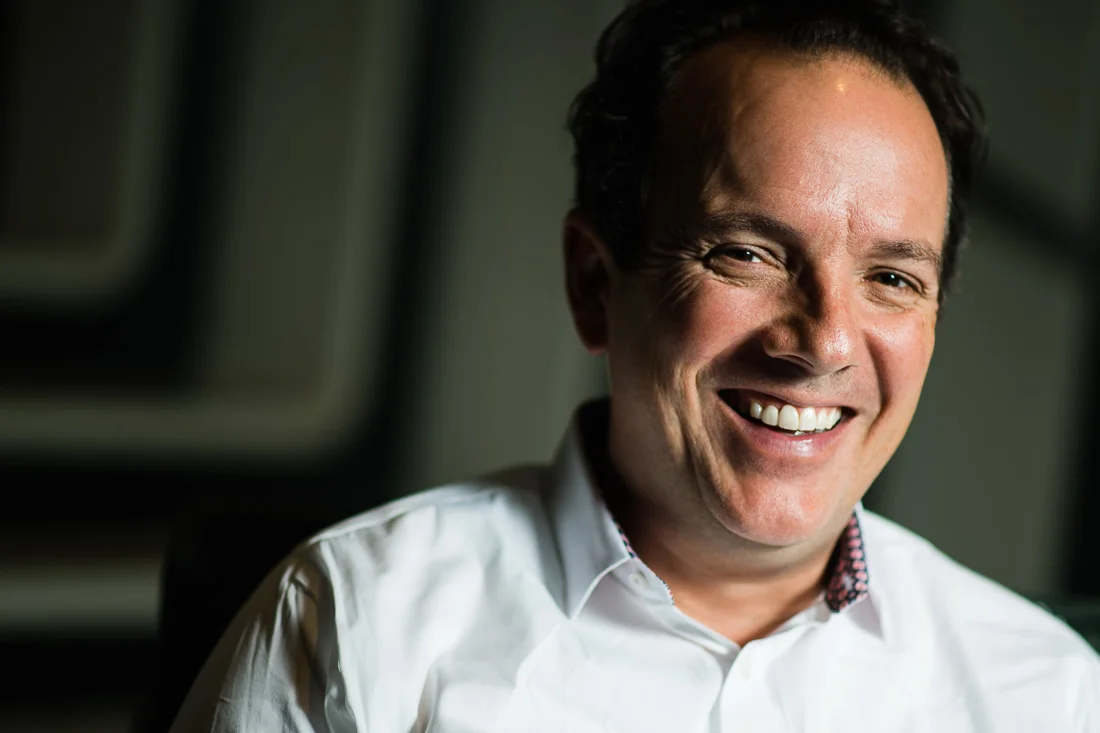 NYC Branded Lifestyle Portrait John Andrews smiling headshot