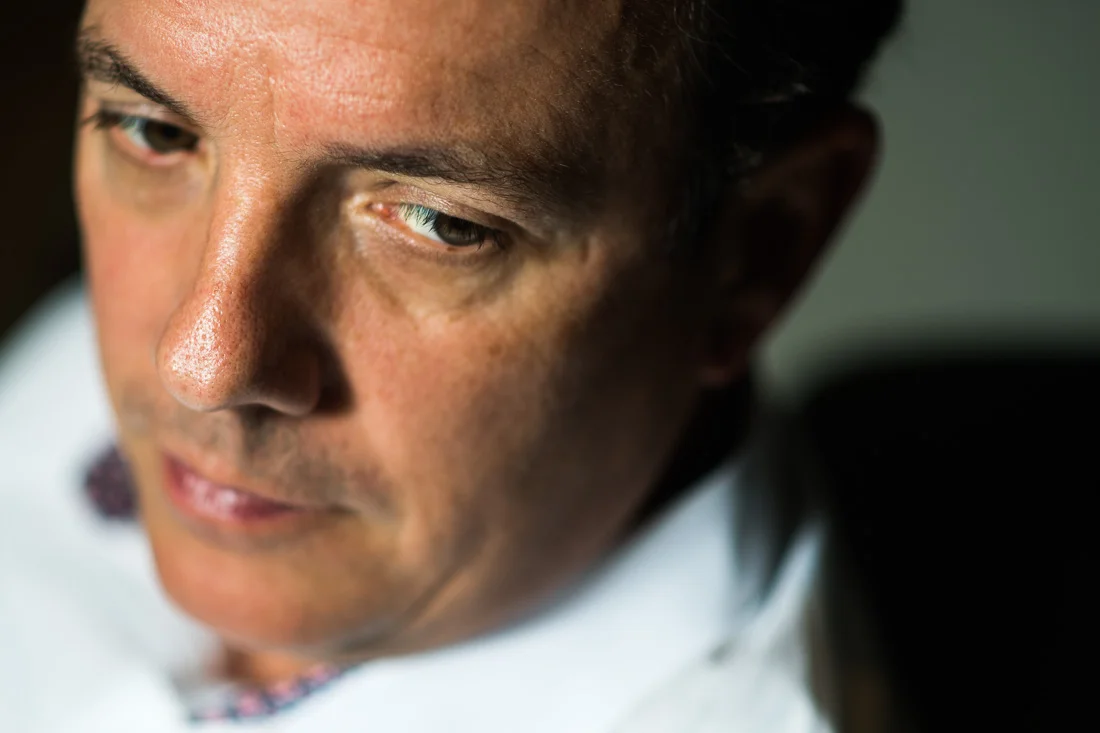 NYC Branded Lifestyle Portrait John Andrews thinking to himself