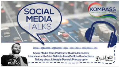 Branded Lifestyle Portrait Photographer John DeMato on Kompass.IO Podcast