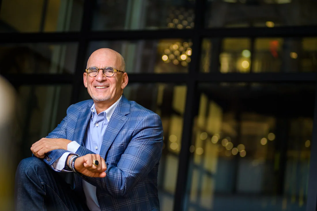 Thought leader Keynote Speaker Author Ted Rubin headshot smiling