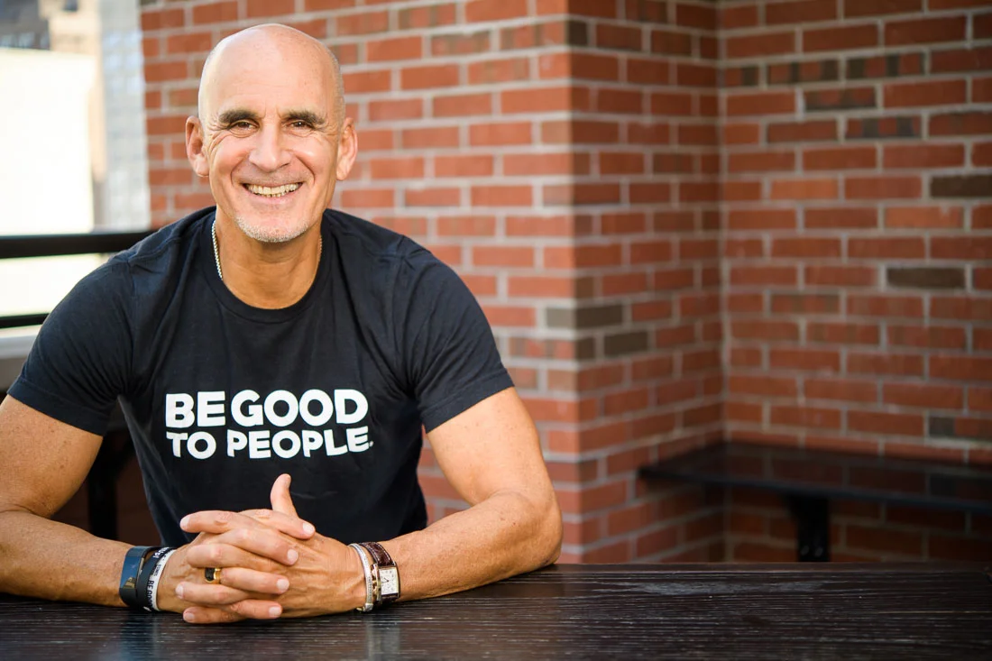 Thought leader Keynote Speaker Author Ted Rubin be good to people shirt