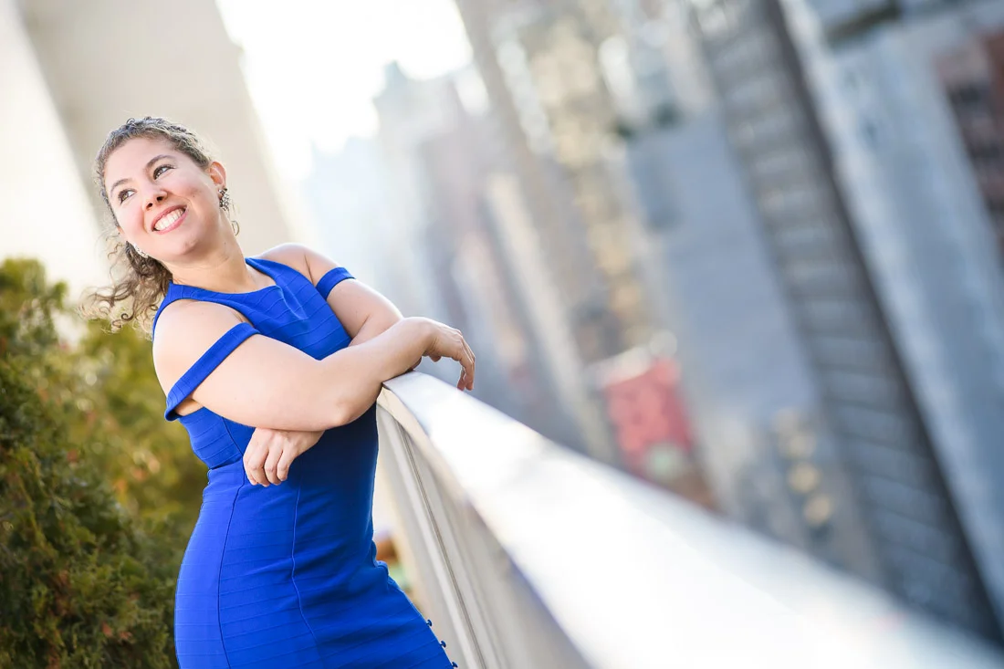 Branded Lifestyle Portrait Naturopath Serena Goldstein smiling