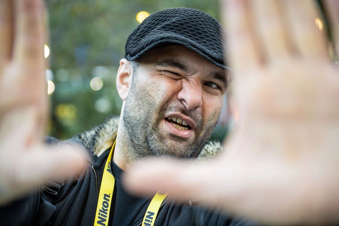 Close-ups are a Speakers best friend