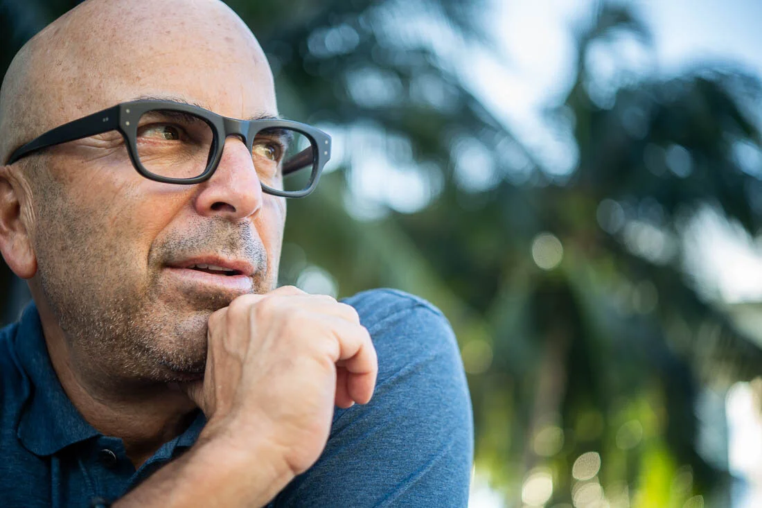 NYC Branded Lifestyle Portrait Howie Doin It Howie Kra reflecting on his own thoughts