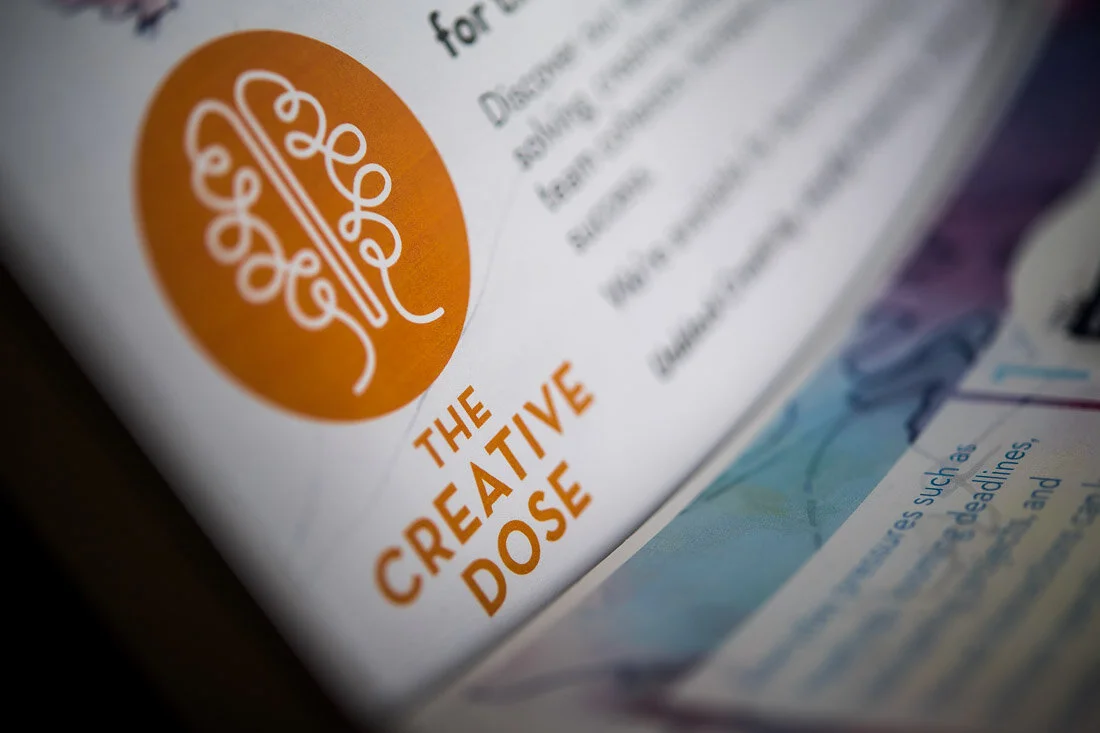 NYC branded lifestyle portrait Speaker Author Denise Jacobs the creative dose logo