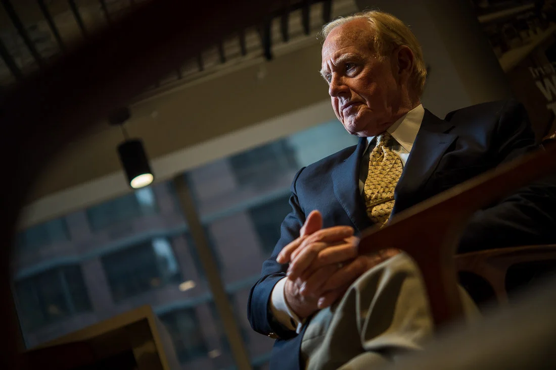 NYC personal branding photography speaker political consultant Jay Townsend  thinking to himself looking off camera