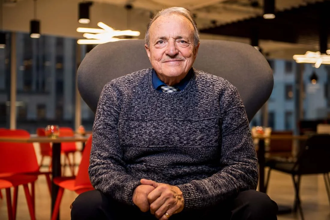 NYC Personal branding photography Speaker Author Tony Morante portrait looking into camera smiling