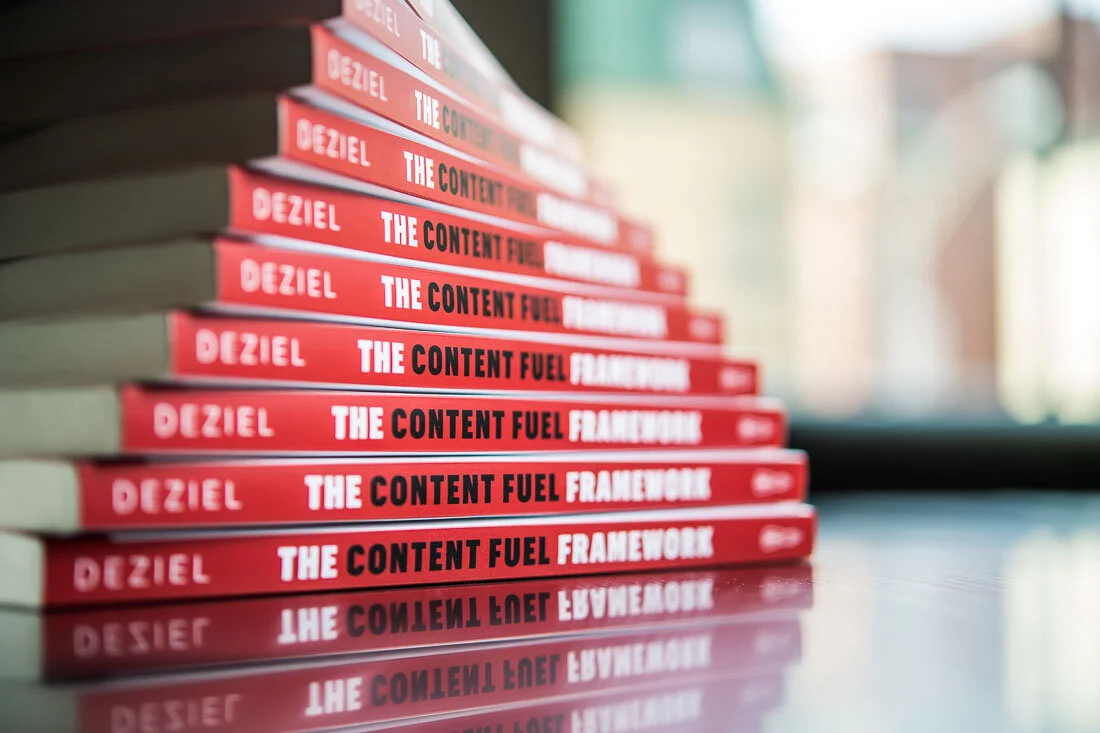 NYC personal branding photo Speaker Author Melanie Deziel book The Content Fuel Framework