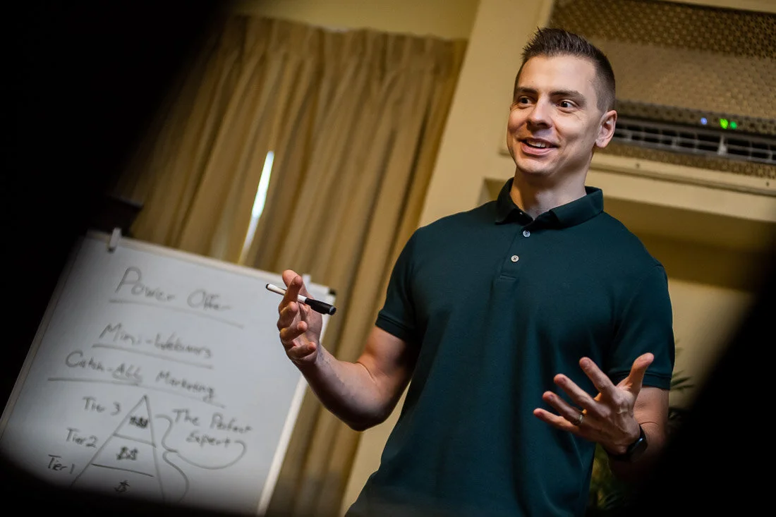 NYC Personal Brand Photography Webinar Consultant Joel Erway addressing audience questions