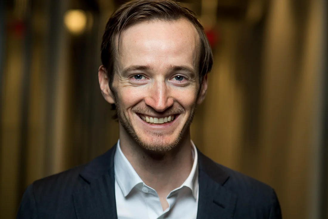 NYC Personal Branding Photography Humorist Drew Tarvin smiling headshot