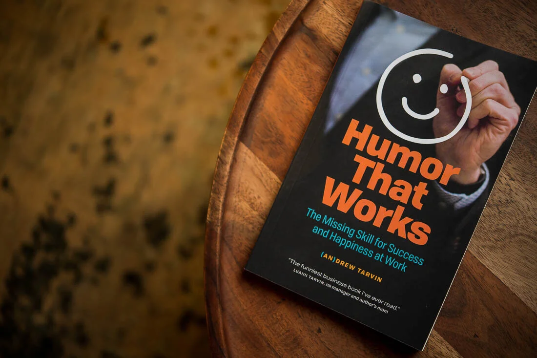 NYC Personal Branding Photography Humorist Drew Tarvin book Humor That Works