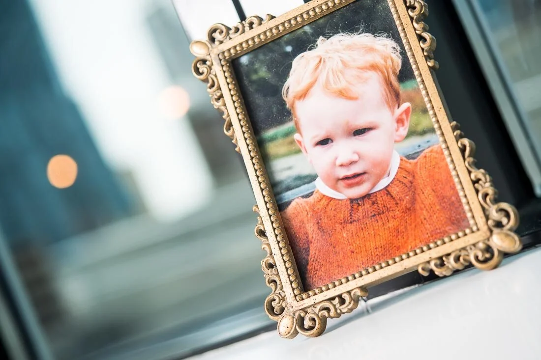 NYC personal branding photography Speaker Facilitator Jeanne Stafford picture of her son as a child