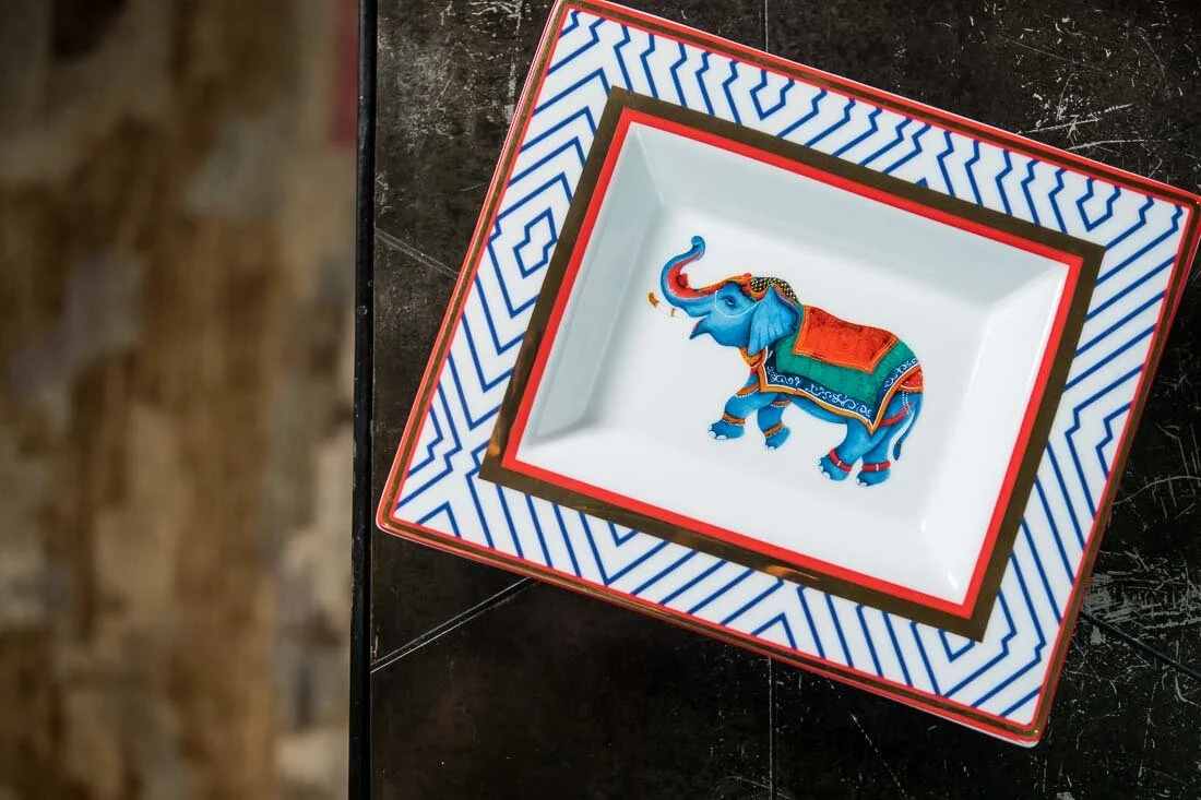 NYC personal branding photography Speaker Facilitator Jeanne Stafford elephant ashtray