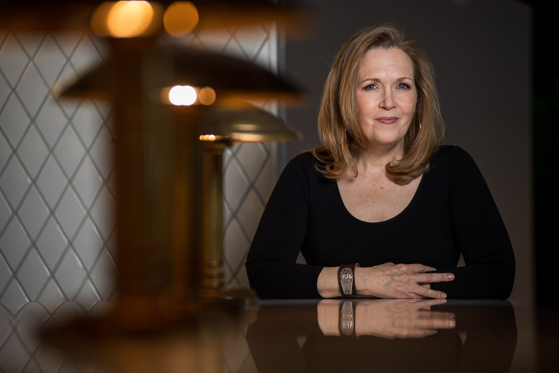 NYC personal branding photography Speaker Facilitator Jeanne Stafford looking confidently into camera