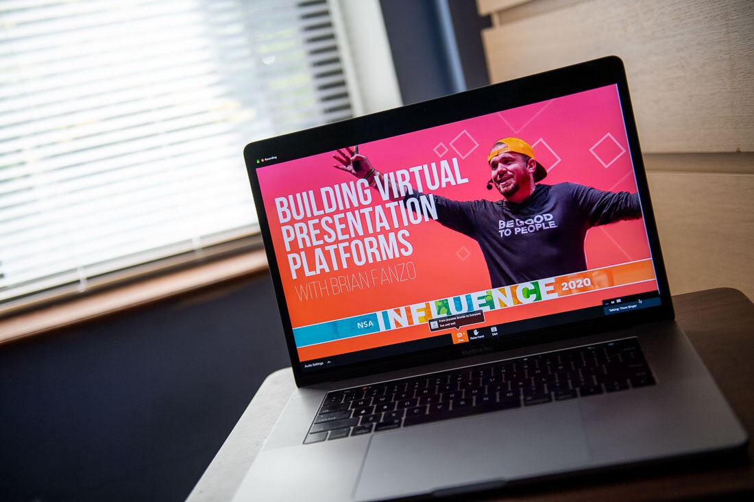 DeMato Virtual Photography Speaker Brian Fanzo Zoom slide