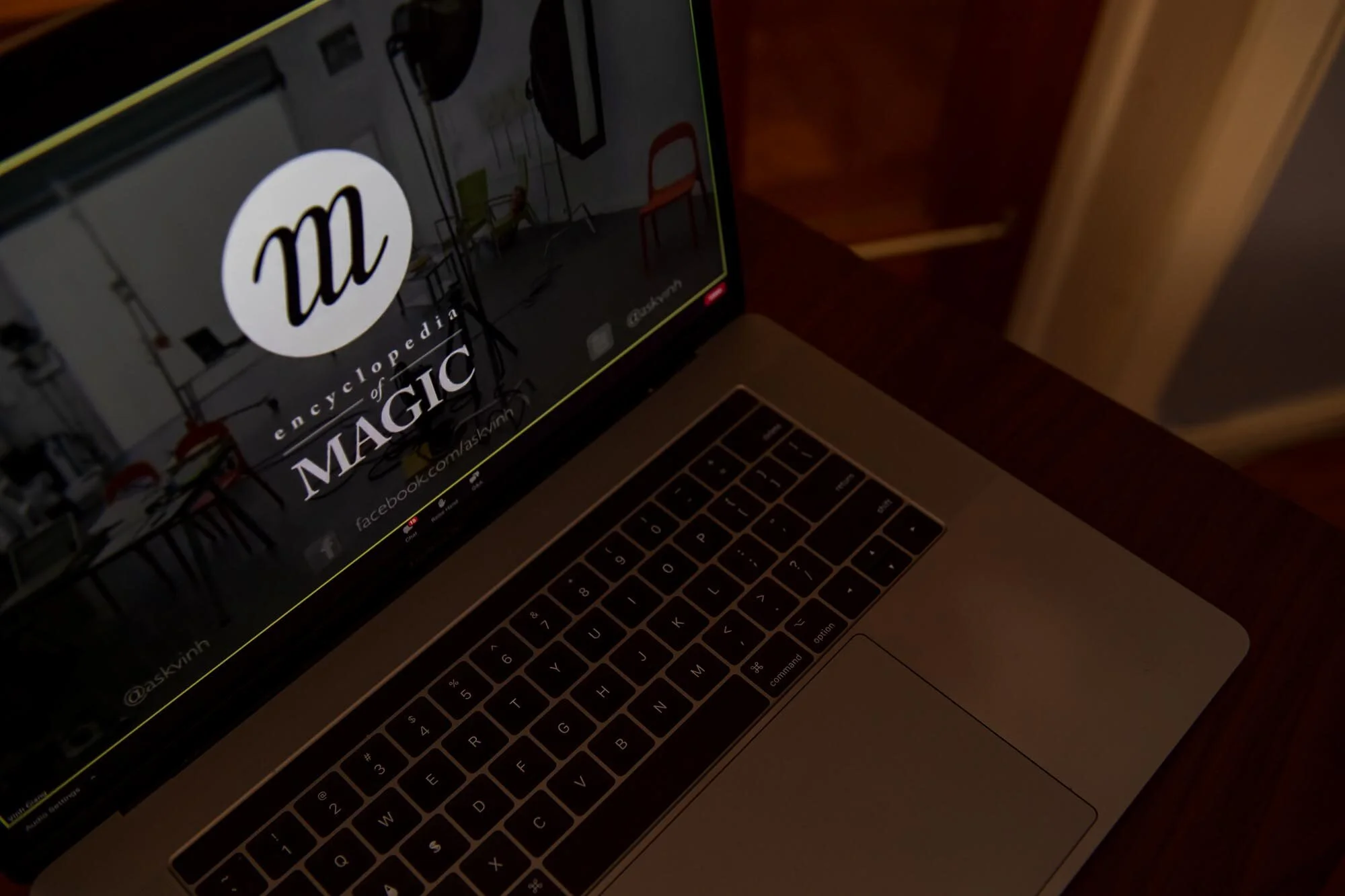 DeMato Virtual Photos Speaker Vinh Giang encyclopedia of magic company logo