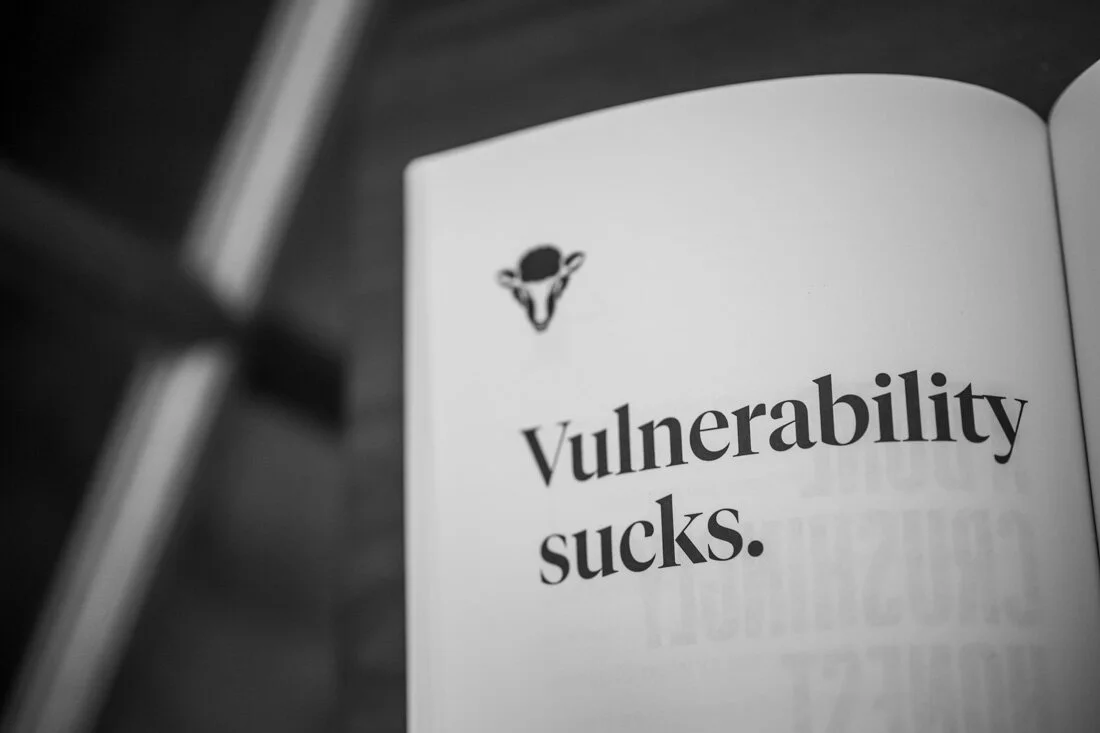 Author book photo Brant Menswar Black Sheep pull quote vulnerability