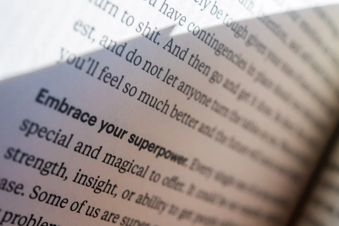 Author Leslie Ehm Swagger section title about embracing swagger
