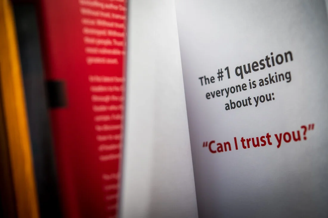 Book Author Photo Speaker David Horsager inside chapter about trust