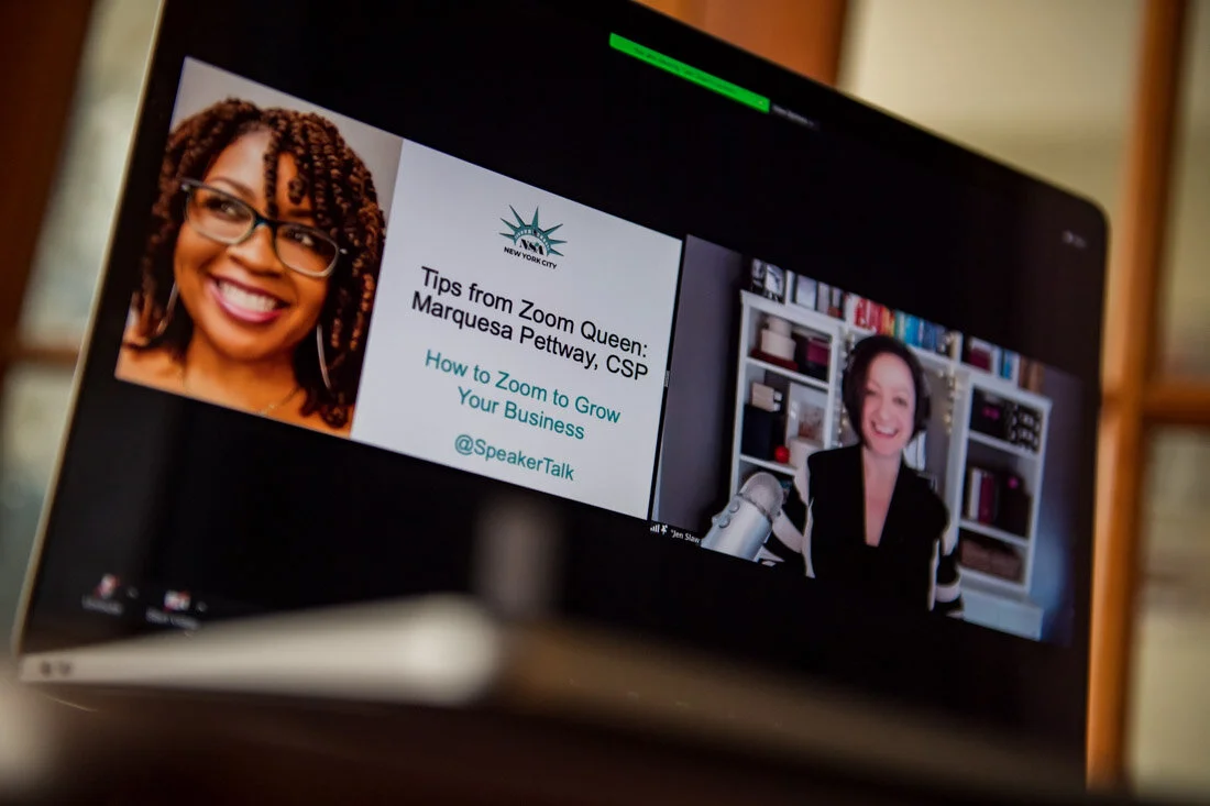 Virtual Photo Marquesa Pettway title slide