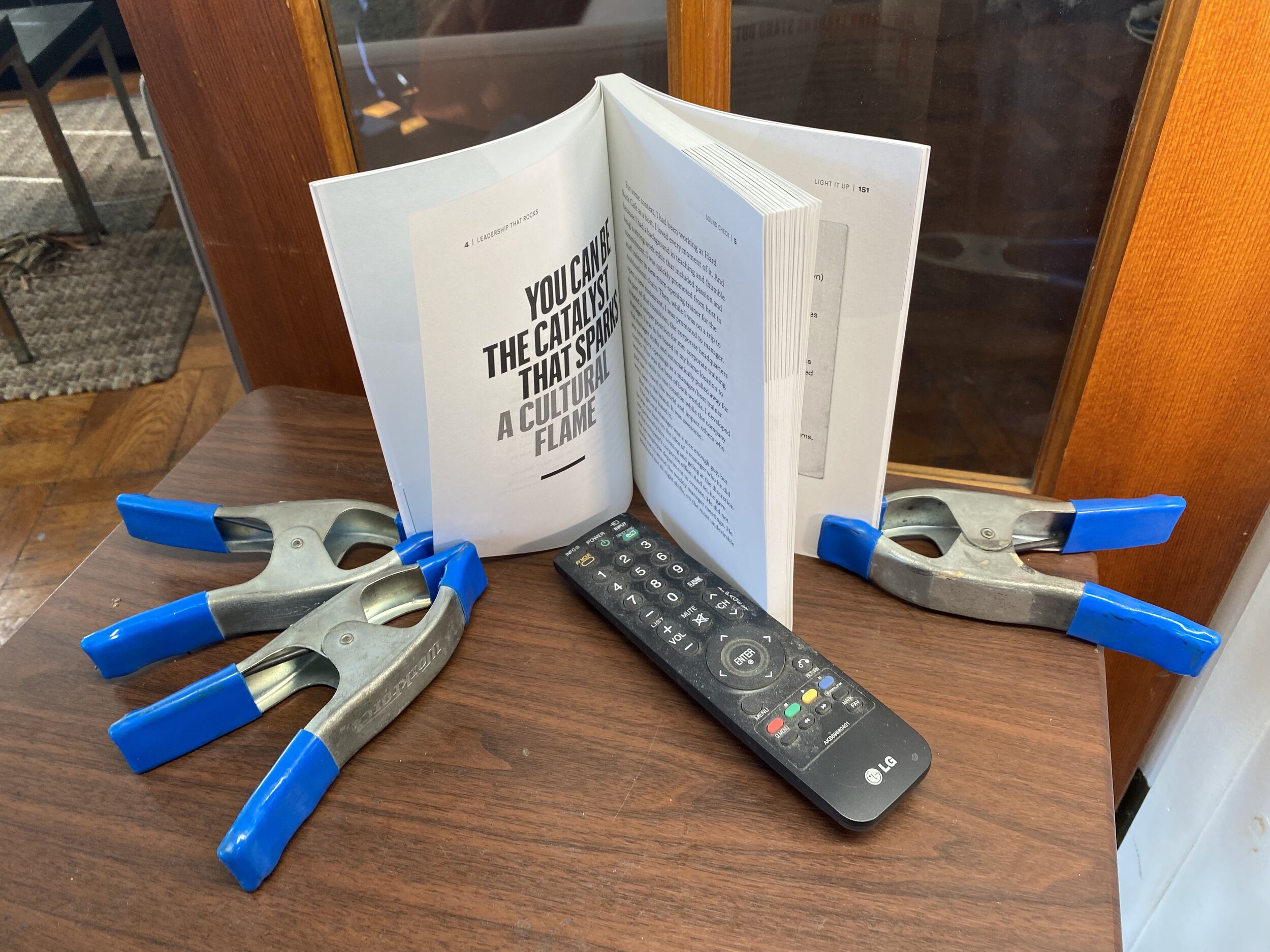 Book photos in the wild