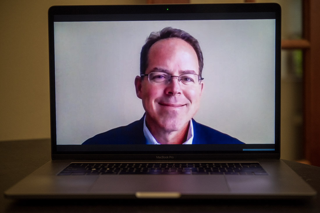 Headshots on a screen?