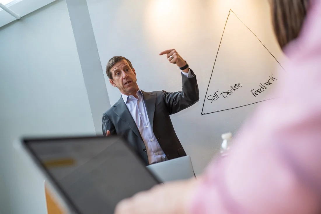 Cascade Leadership Partners brand photo Jack facilitating to clients 