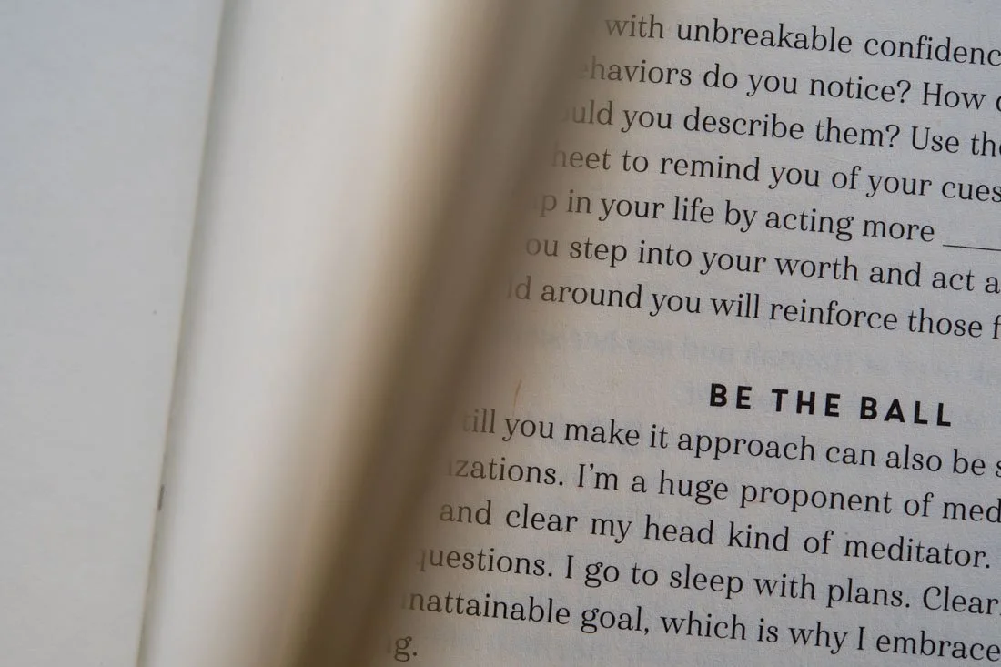 Speaker expert Rachel DeAlto book boudoir photo relatable section header be the ball