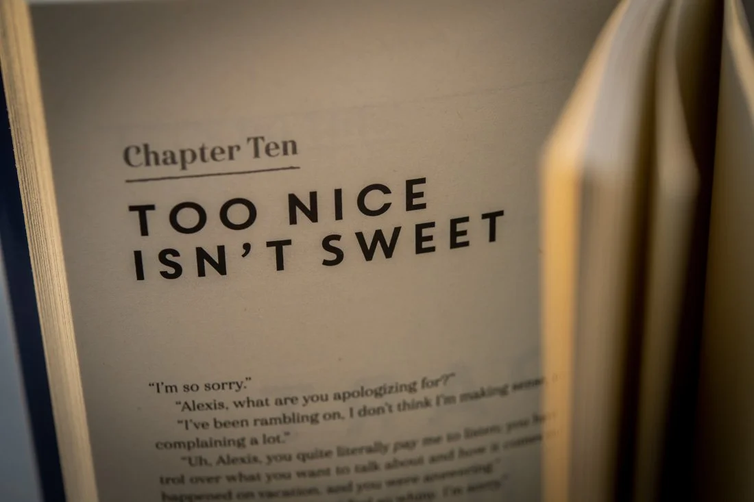 Speaker expert Rachel DeAlto book boudoir photo relatable chapter ten title page