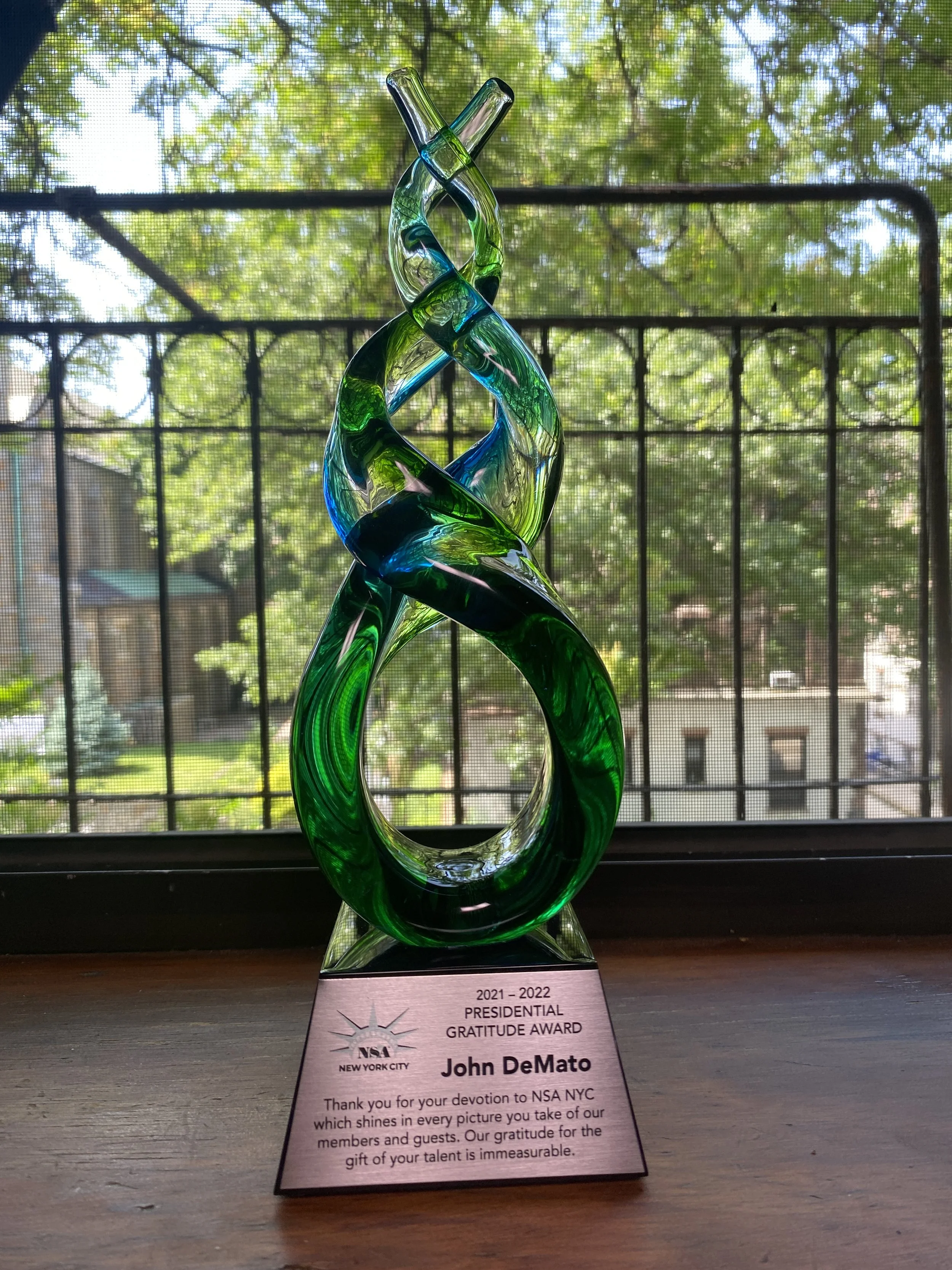 A moment of gratitude