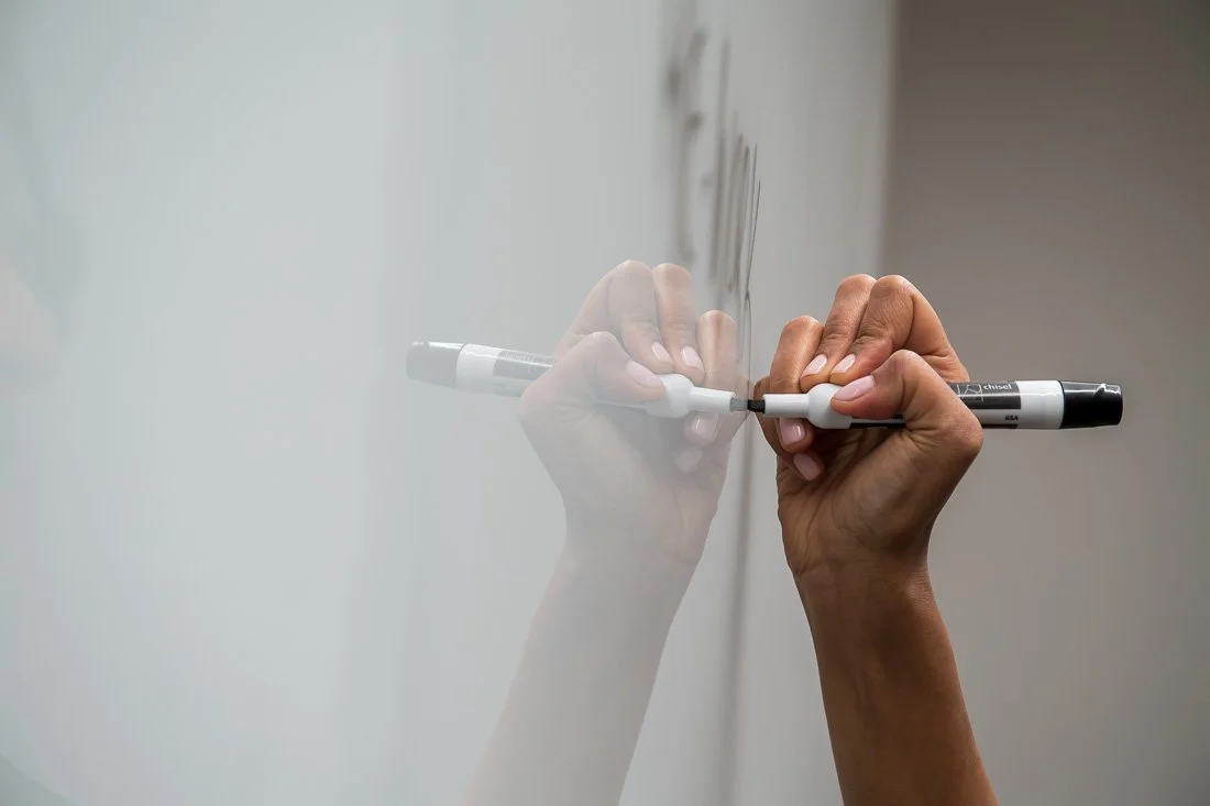 The whiteboard is your friend