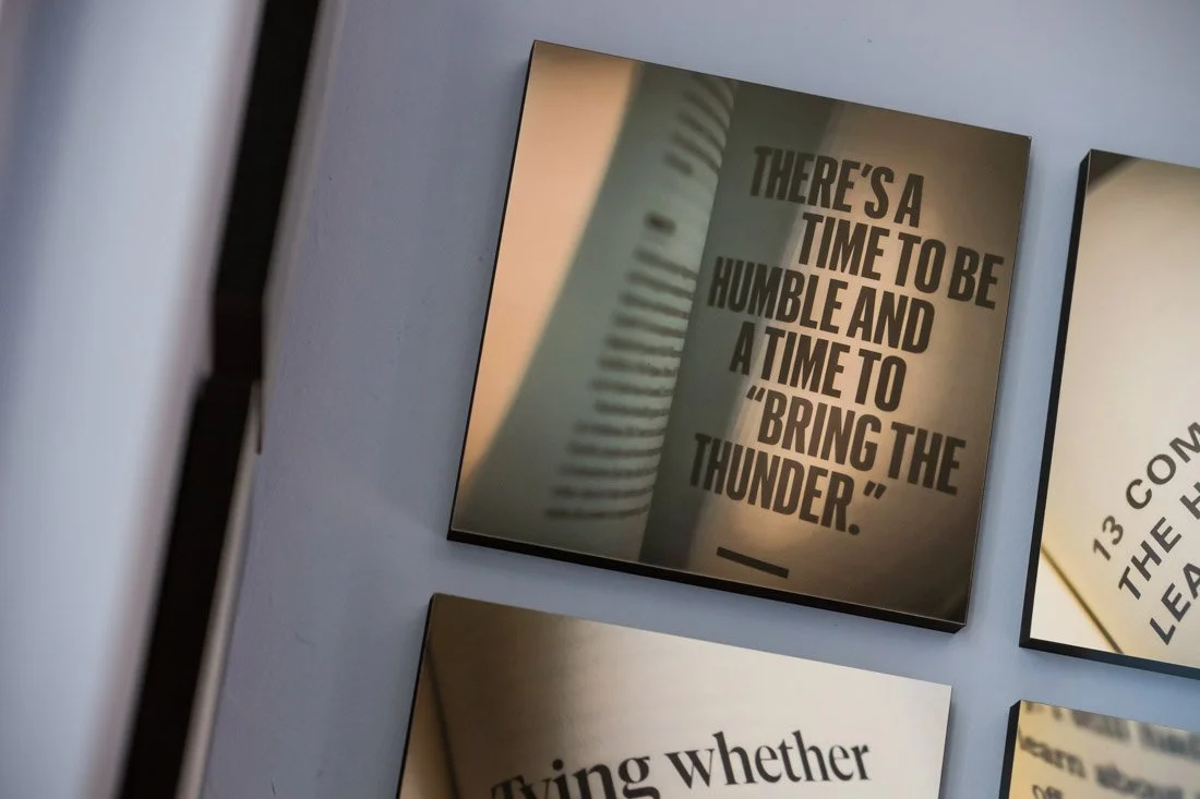 There's a time to be humble, and a time to bring the thunder.
