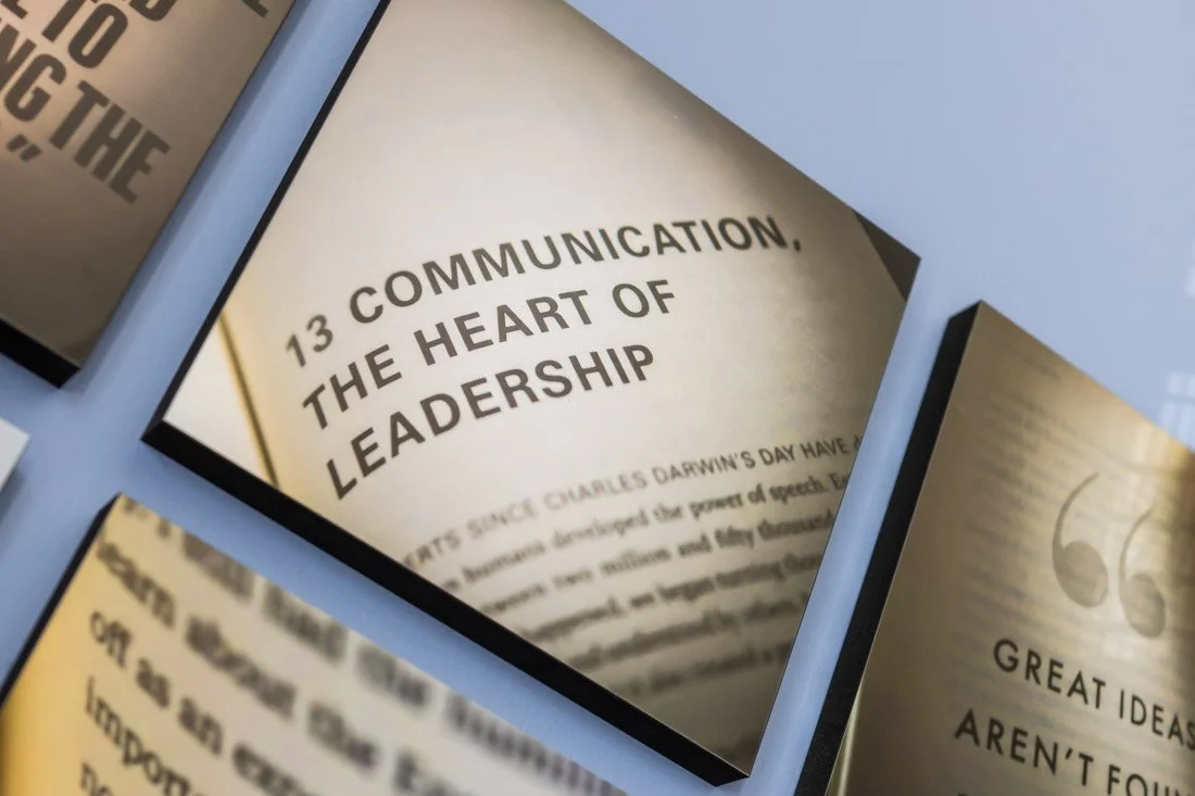 "Communication, the heart of leadership"