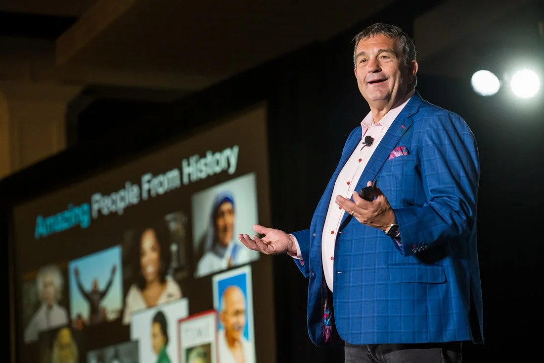 The power of close-ups of you on stage