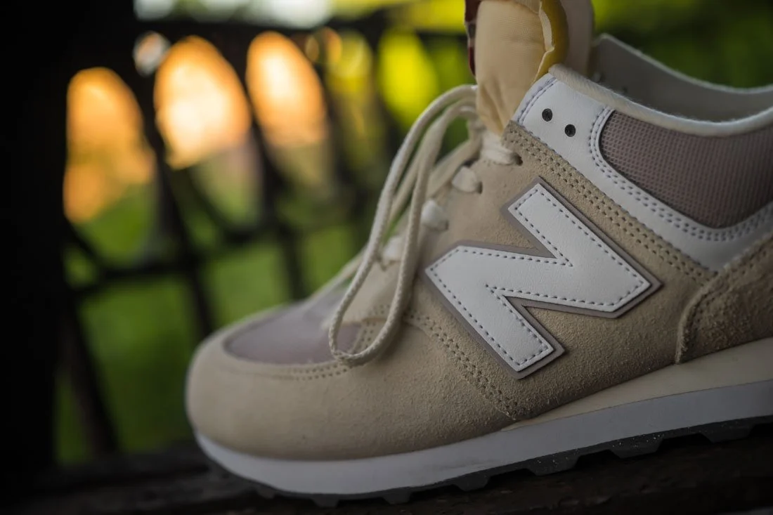 NEW BALANCE 574 EXCLUSIVE 2024 RELEASE SITTING ON FIRE ESCAPE