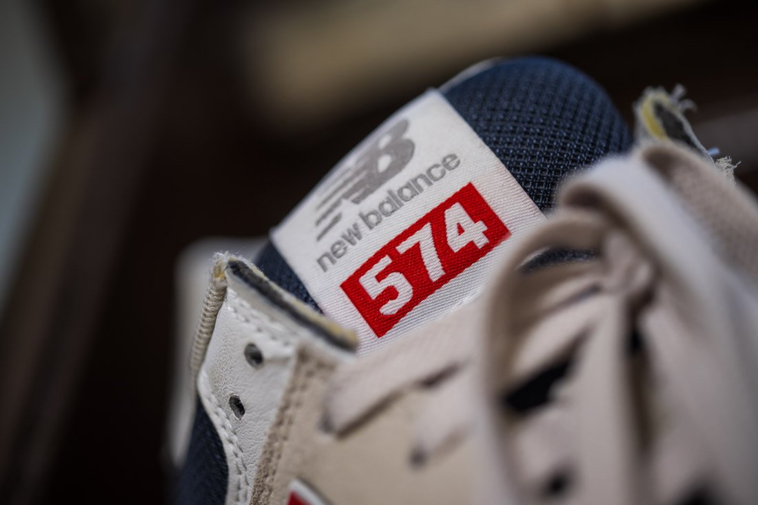 BEST NEW BALANCE 574 SNEAKERS TONGUE DETAIL