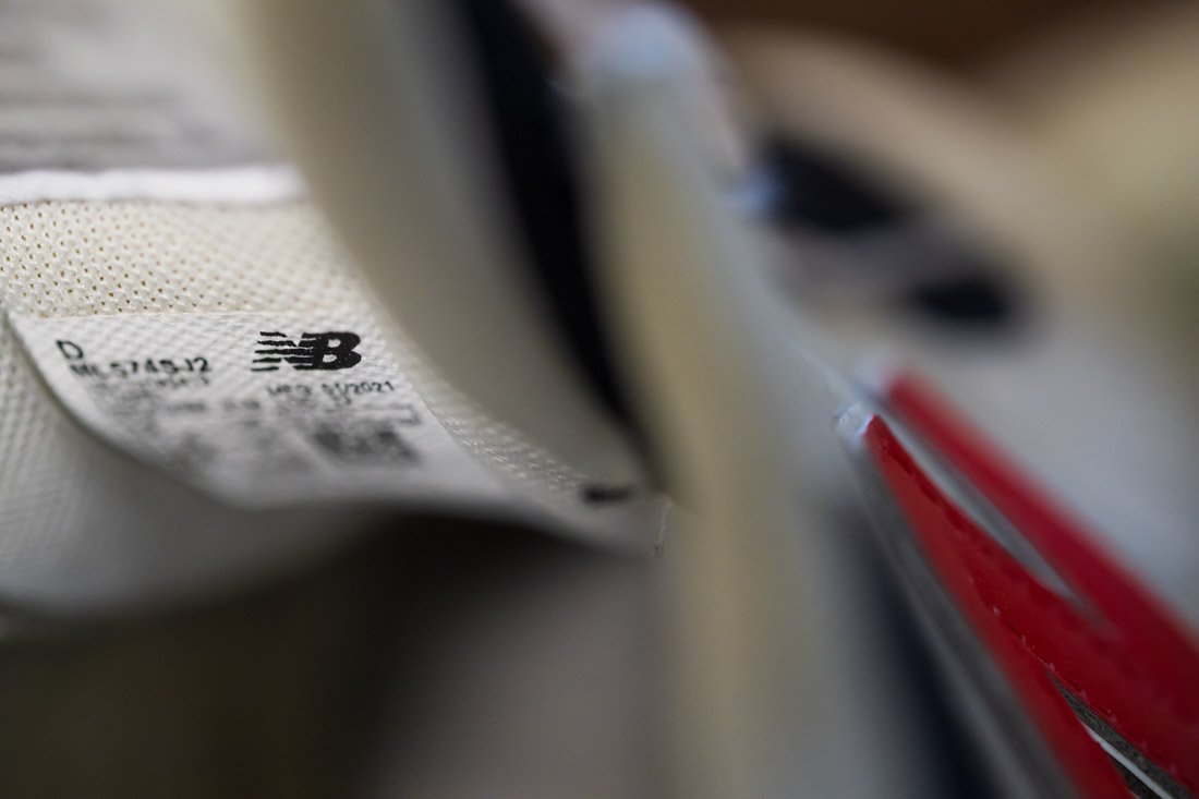 BEST NEW BALANCE 574 SNEAKERS INNER TONGUE LOGO