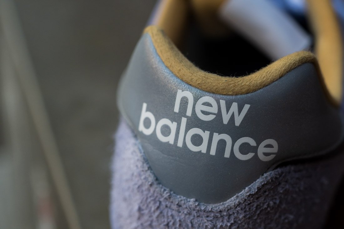 NEW BALANCE 574 2024 SNEAKER RELEASES LILAC RIBBON FROM HIGH ANGLE