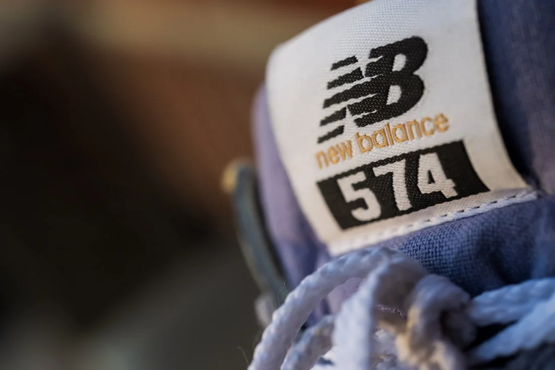 NEW BALANCE 574 2024 SNEAKER RELEASES LILAC TONGUE CLOSE UP