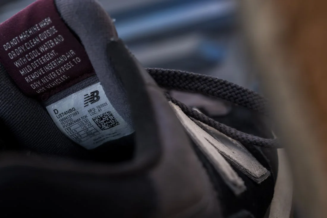 nb 574 favorites inner tongue labels NB logo