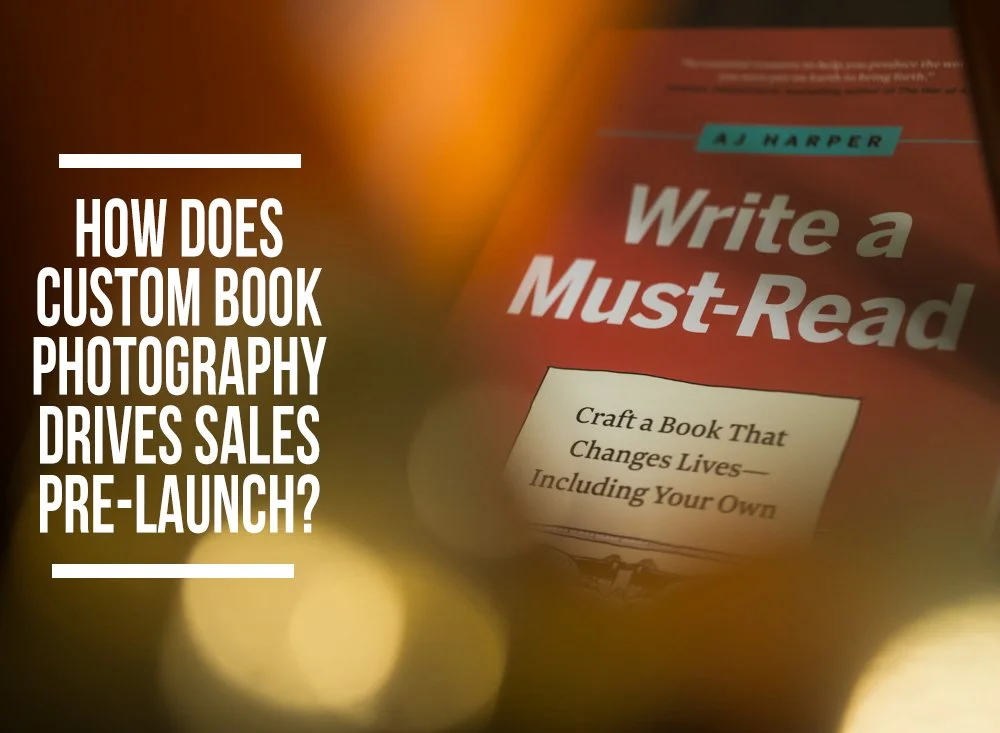 How Does Custom Book Photography Drive Sales Pre-Launch?