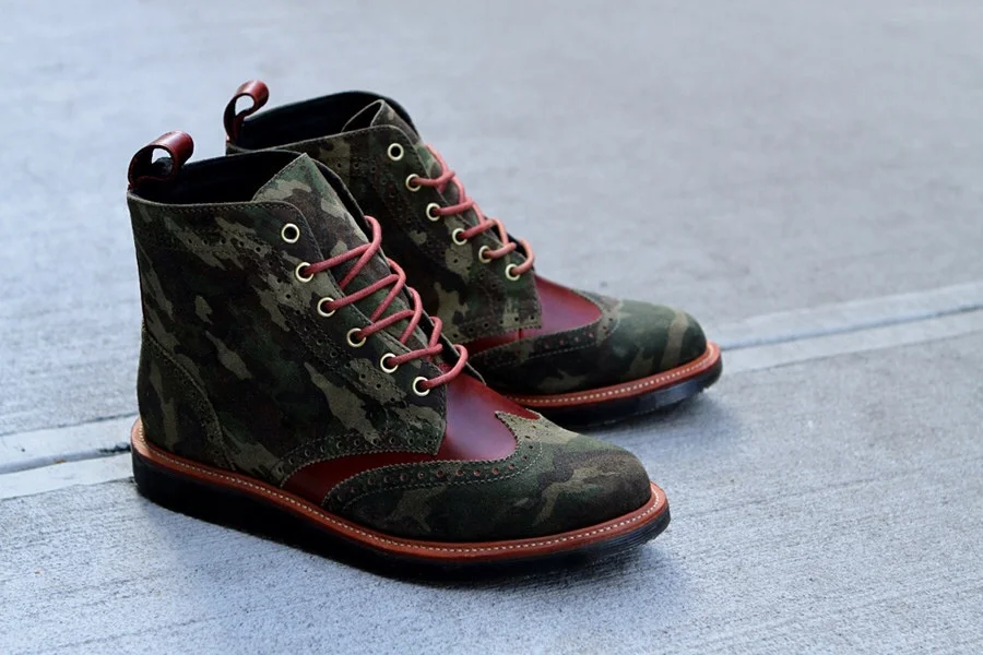 An amazing twist on the classic Dr. Marten boot. 