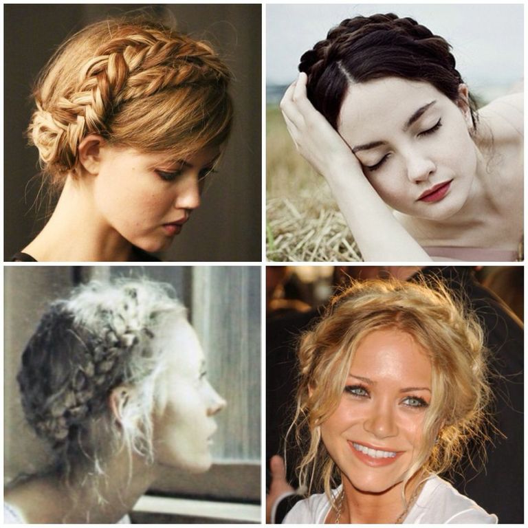 Milkmaid braids are an elegant look, perfect for any occasion.