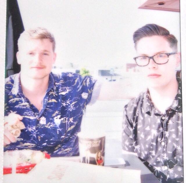 Just Jon and Charlie, some of our clients totally killing it downtown. Styled and branded by our rockstar Joanna .