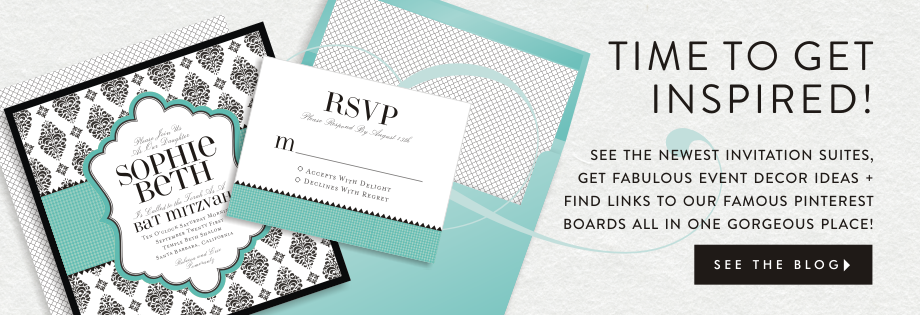 Personalize Your Invitation Suite