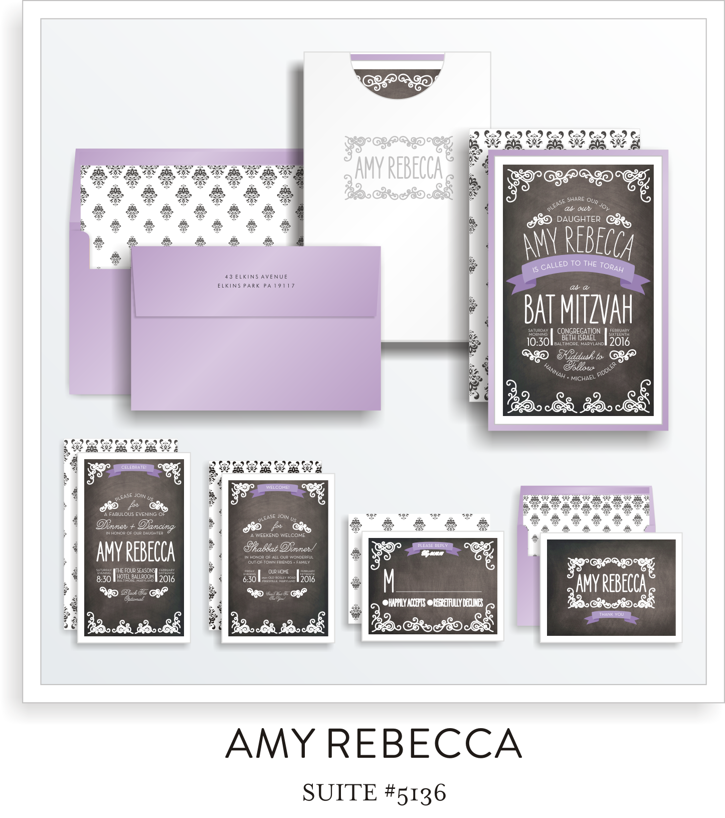Copy of Copy of bat mitzvah invitations 5136