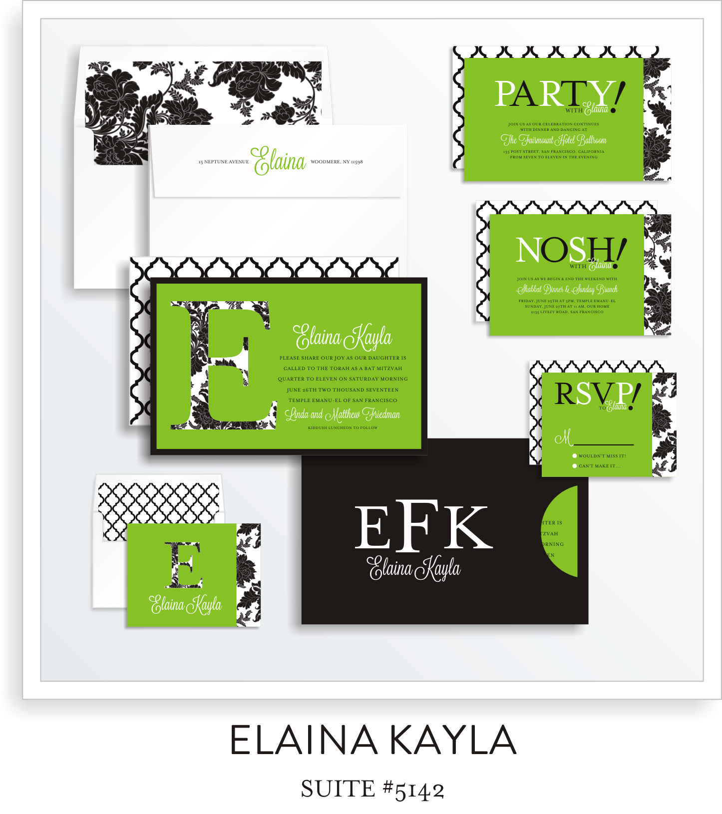 Copy of Copy of bat mitzvah invitations 5142  
