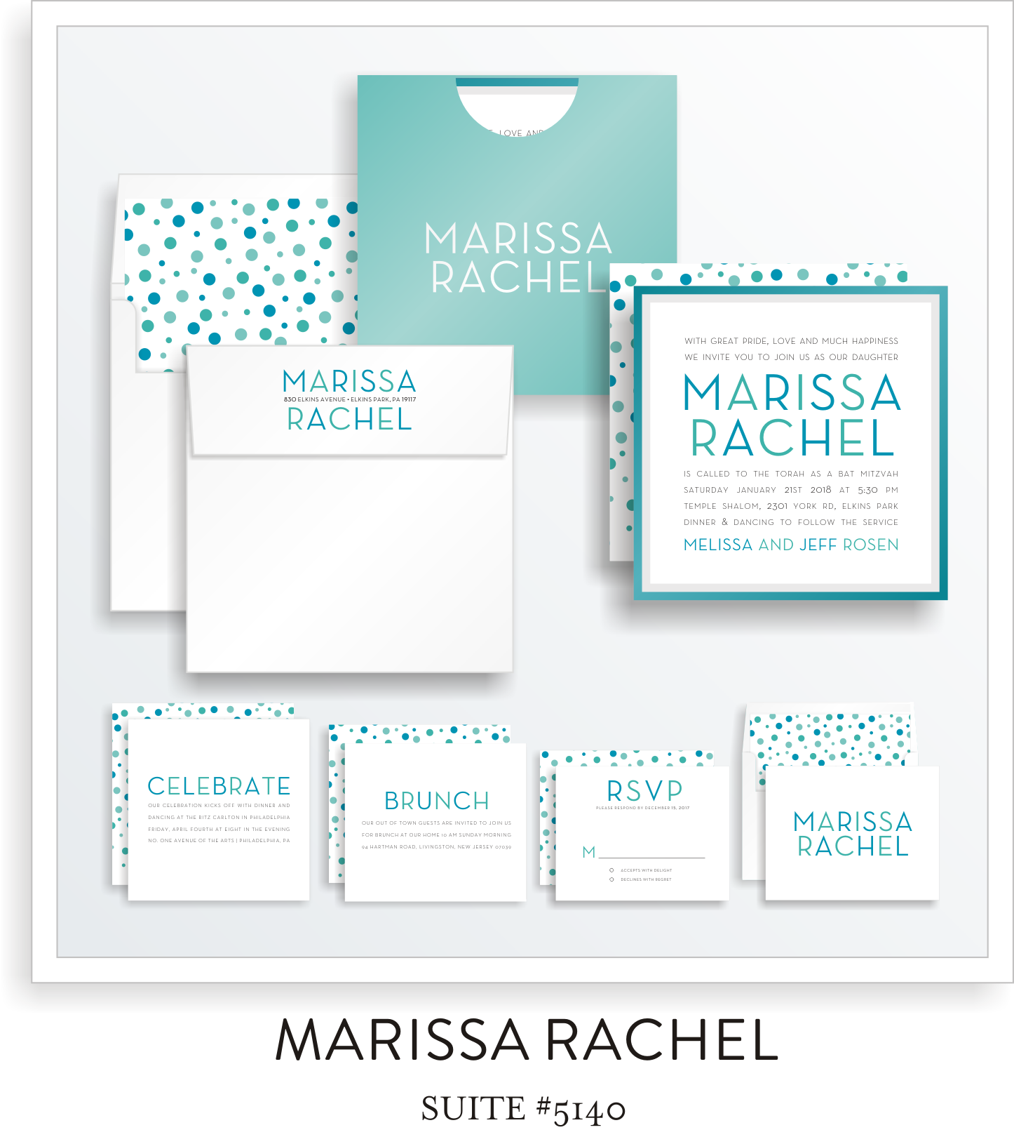 Copy of Copy of bat mitzvah invitations 5140